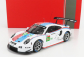 Ixo-models Porsche 911 991 Rsr 4.0l Flat-6 Porsche Gt Team N 94 24h Le Mans 2019 S.muller - M.jaminet - D.olsen 1:18 Bílá Modrá Červená