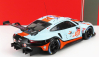 Ixo-models Porsche 911 991 Rsr 4.0l Team Gulf Racing N 86 24h Le Mans 2018 Michael Wainwright - Ben Barker - Alex Davison 1:18 Světle Modrá Oranžová