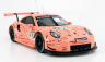 Ixo-models Porsche 911 991 Rsr Team Porsche Gt N 92 1:18, růžová