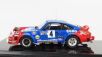 Ixo-models Porsche 911sc (night Version) N 4 Rally Montecarlo 1982 1:43, modročervená