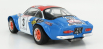 Ixo-models Renault Alpine A110 N 3 Rally Tour De Corse 1973 1:18