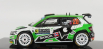Ixo-models Škoda Fabia Rally2 Evo N 20 Rally Montecarlo 2022 1:43, zelenobílá
