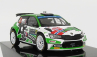 Ixo-models Škoda Fabia Rally2 Evo N 20 Rally Montecarlo 2022 1:43, zelenobílá