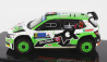 Ixo-models Škoda Fabia Rally2 Evo N 21 Rally Estland 2022 1:43, zelenobílá
