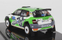 Ixo-models Škoda Fabia Rally2 Evo N 27 Rally Estland 2022 1:43, zelenobílá