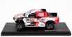 Ixo-models Toyota Hilux Pick-up Gr Dkr Team Gazoo Racing N 205 4th Rally Dakar 2023 Giniel De Villiers - Dennis Murphy 1:43 Bílá Červená