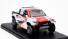 Ixo-models Toyota Hilux Pick-up Gr Dkr Team Gazoo Racing N 205 4th Rally Dakar 2023 Giniel De Villiers - Dennis Murphy 1:43 Bílá Červená