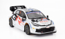 Ixo-models Toyota Yaris Gr Rally1 Team Toyota Gazoo Racing Wrt N 5 4th Rally Finland 2024 Sami Pajari - Enni Malkonen 1:18 Bílá
