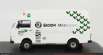 Ixo-models Volkswagen Lt45 Lwb Van Team Rally Skoda Motorsport Assistance 1985 1:43 Bílá