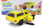 Jada Chevrolet Blazer K5 With Squarepants Spongebob Figure 1980 1:32 Žlutě Hnědá