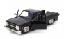 Jada Chevrolet C-10 Pick-up Custom 1985 1:24 Black