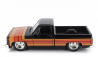 Jada Chevrolet C-10 Pick-up Custom 1985 1:24 Černá Hnědá