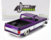 Jada Chevrolet C-10 Pick-up Custom 1985 1:24 Fialová Bílá