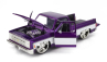 Jada Chevrolet C-10 Pick-up Custom 1985 1:24 Fialová Bílá