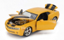 Jada Chevrolet Camaro Coupe 2006 - Bumblebee Transformers V L'ultimo Cavaliere - With Metal Coin 1:24 Žlutá Černá