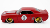 Jada Chevrolet Camaro N 1 Racing Coupe 1969 1:24 Červená Bílá