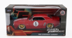 Jada Chevrolet Camaro N 1 Racing Coupe 1969 1:24 Červená Bílá