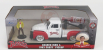 Jada Chevrolet Chevy Pick-up Tapatio 1953 With Charro Figure 1:24 Bílá Červená