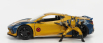 Jada Chevrolet Corvette 2020 - Marvel X-men Wolverine 1:24 Zlatá Modrá
