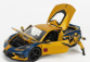 Jada Chevrolet Corvette 2020 - Marvel X-men Wolverine 1:24 Zlatá Modrá