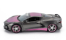 Jada Chevrolet Corvette Stingray Coupe 2020 1:24 Šedorůžová