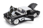 Jada Chevrolet Corvette With Wolfman Figure 1957 1:24 Černá Bílá
