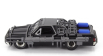 Jada Chevrolet El Camino Pick-up (ff10) Custom With Gun 1967 - Fast & Furious 1:32 Matt Black