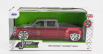 Jada Chevrolet Silverado Pick-up Dually 1999 1:24 Červená Stříbrná