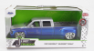 Jada Chevrolet Silverado Pick-up Dually 1999 1:24 Modrá Stříbrná