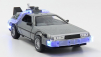 Jada De lorean Time Machine - Návrat do budoucnosti II 1:24, stříbrná