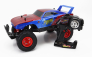 Jada Dodge Charger Daytona Spiderman Marvel 1969 1:12 Modrá Červená