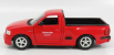 Jada Ford usa Brian's F-150 Svt Pick-up Lightning The Racer Edge 1999 - Fast & Furious I (2001) 1:24 Červená Černá