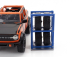 Jada Ford usa Bronco Open 2021 With Set 4x Tires 1:24 Oranžová Černá