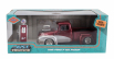 Jada Ford usa F-100 Pick-up Custom With Fuel Pump 1956 1:24 Červená Stříbrná