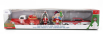 Jada Ford usa Set Holiday Rides 2022 - Pick-up 1941 With Chevrolet Bel Air 1957 With Santa Claus (babbo Natale) & Mrs. Santa Claus Figures 1:32 Červená Met Bílá
