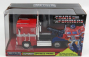 Jada Freightliner Flt86 Tractor Truck 3-assi 1986 - Optimus Prime Transformers Iv L'era Dell'estinzione - Movie 2014 1:24 Červená Modrá
