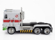 Jada Freightliner Flt86 Tractor Truck Ghostbusters Optimus Prime Transformers 3-assi 1984 1:50 Bílá Červená