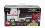 Jada Freightliner Flt86 Tractor Truck Ghostbusters Optimus Prime Transformers 3-assi 1984 1:50 Bílá Červená