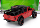 Jada Jeep Gladiator Pick-up 2020 With Set 4x Tires 1:24 Červená Černá