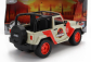Jada Jeep Wrangler Rubicon Open 2015 - Jurassic World 1:16 Bílá Červená