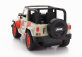 Jada Jeep Wrangler Rubicon Open 2015 - Jurassic World 1:16 Bílá Červená