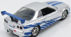 Jada Nissan Brian's Skyline Gt-r 1999 - Fast & Furious Ii (2003) 1:32 Stříbrná Modrá