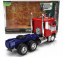 Jada Peterbilt 352 Tractor Truck 3-assi 1979 - Optimus Prime Transformers 1:24