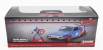 Jada Plymouth Gtx With Captain America Figure 1972 1:32 Modrá Červená Bílá