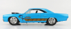 Jada Plymouth Road Runner Coupe 1970 With Wile E. Coyote Figure - Looney Tunes 1:24 Blue