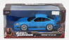 Jada Porsche 911 996 Gt3 Rs Coupe 2001 - Fast & Furious 1:24 Světle Modrá