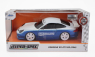 Jada Porsche 911 996 Gt3 Toyo Tires N 845 Racing Coupe 1999 1:24 Bílá Modrá