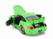 Jada Porsche 911 997 Gt3 Rs Coupe 2007 - Fast & Furious 1:24 Zelená