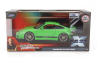 Jada Porsche 911 997 Gt3 Rs Coupe 2007 - Fast & Furious 1:24 Zelená