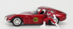 Jada Toyota 2000gt Coupe 1967 With Power Rangers Figure 1:32 Červená Met Bílá